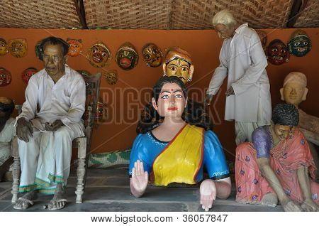 Shilparamam arts and crafts village in Hyderabad, India