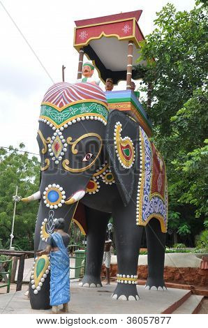 Shilparamam arts and crafts village in Hyderabad, India