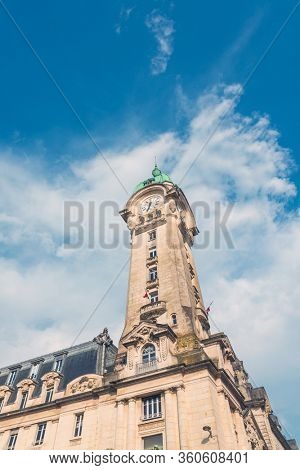 Main railway station of Limoges in Limoges, France