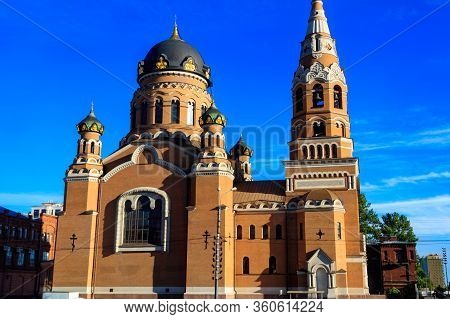 Resurrection Church On Obvodny Canal In St. Petersburg, Russia