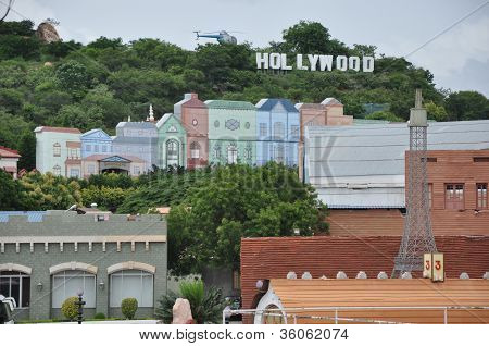 Ramoji Film City in Hyderabad, India