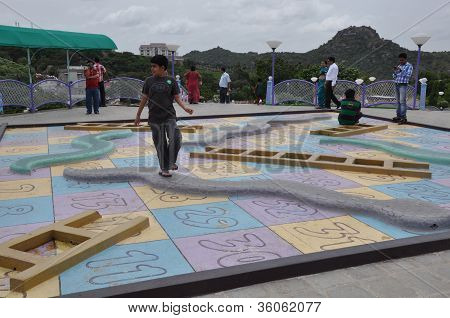 Kids and adults fun zone at Ramoji Film City in Hyderabad, India