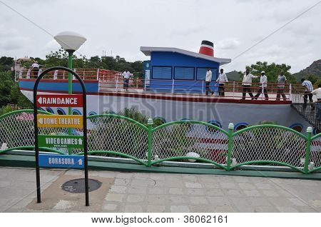 Kids and adults fun zone at Ramoji Film City in Hyderabad, India