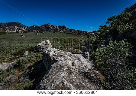 The City Of Rocks In Idaho Marked The Halfway Point Of The California Trail And Today Offers Rock Cl