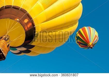 Hot Air Balloons Over Sierra County Nm