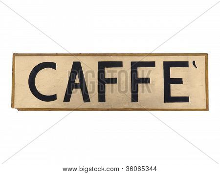 Segno di caffe