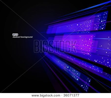 Abstrait rougeoyant