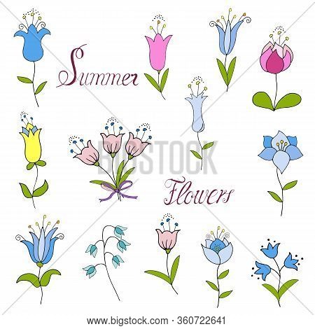 Celebrate Happy Spring Vector  Illustration. Happy Birthday Celebrate Hand Draw Vector  Illustration