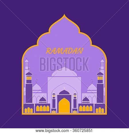 The Muslim Feast Of The Holy Month Of Ramadan.
