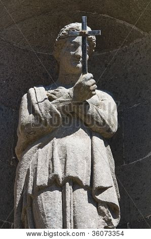 Katedralen i St. Margherita. Montefiascone. Lazio. Italien.