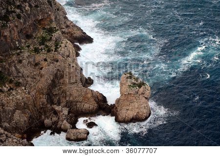 penhasco rochoso - Maiorca