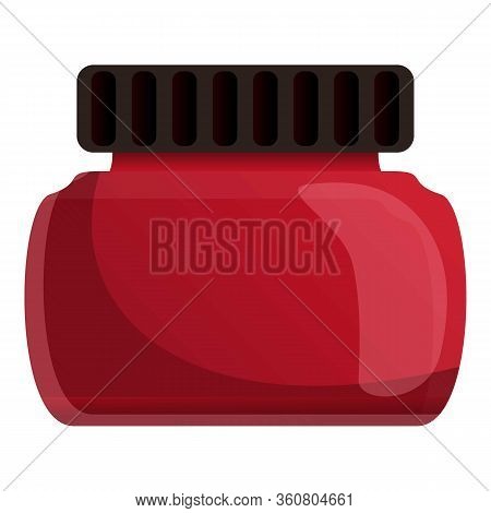 Cream Shoes Icon. Cartoon Of Cream Shoes Vector Icon For Web Design Isolated On White Background