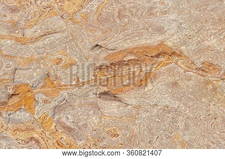 Abstract Background Texture Of Stone. Limestone Texture For Background. Close-up For Text. Stones Fo