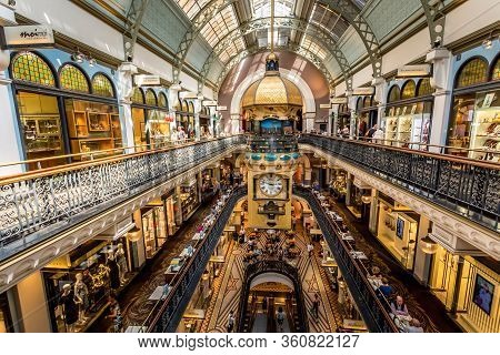 12th February 2020 In Sydney, Australia. A German Photographer Visiting The City Center, Taking Pict
