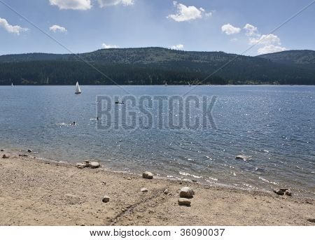 Schluchsee 海滩风光