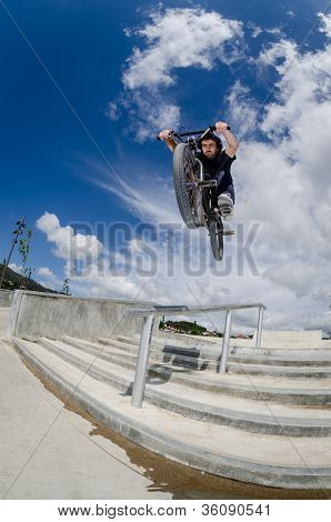 BMX Big Air ugrás