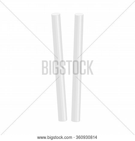 Vector Illustration Of Sellotape And Stick Icon. Graphic Of Sellotape And Tape Vector Icon For Stock