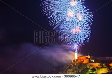 Flammen Rhein