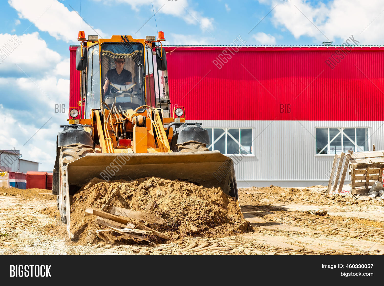 Large Front Loader Image & Photo (Free Trial) Bigstock