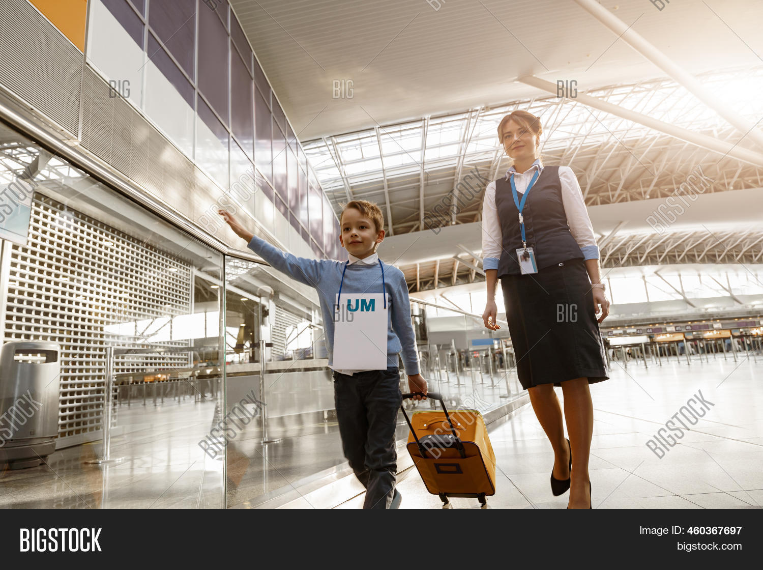 Female Airport Worker Image & Photo (Free Trial) Bigstock