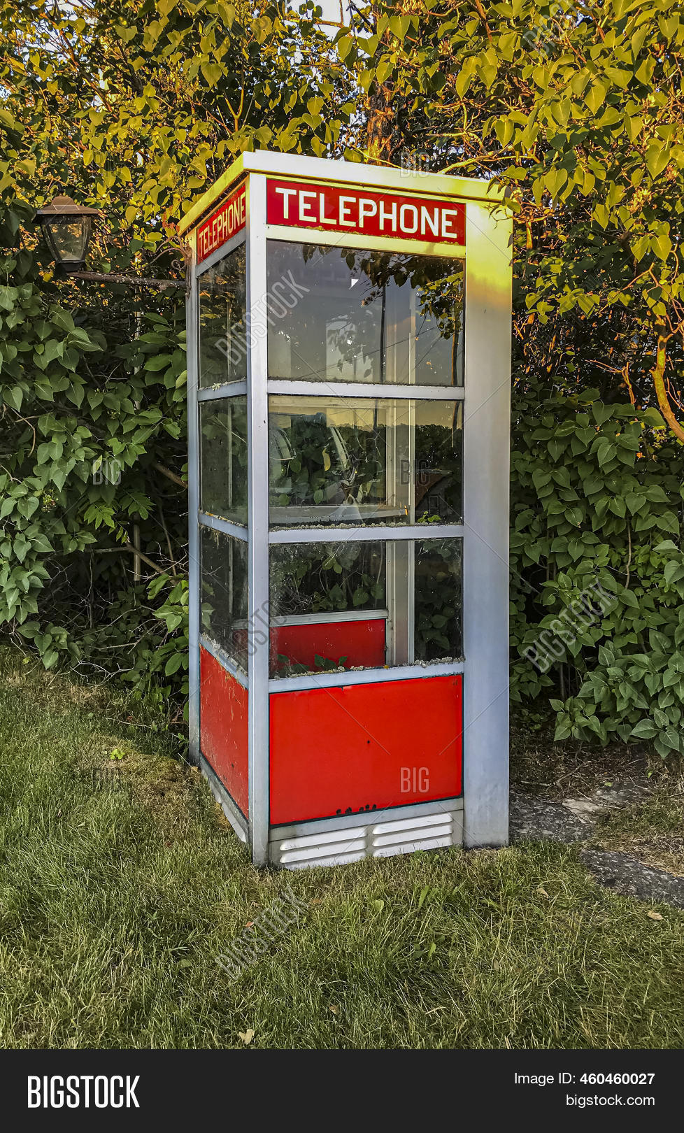 Old Phone Booth Sit Image & Photo (Free Trial) Bigstock