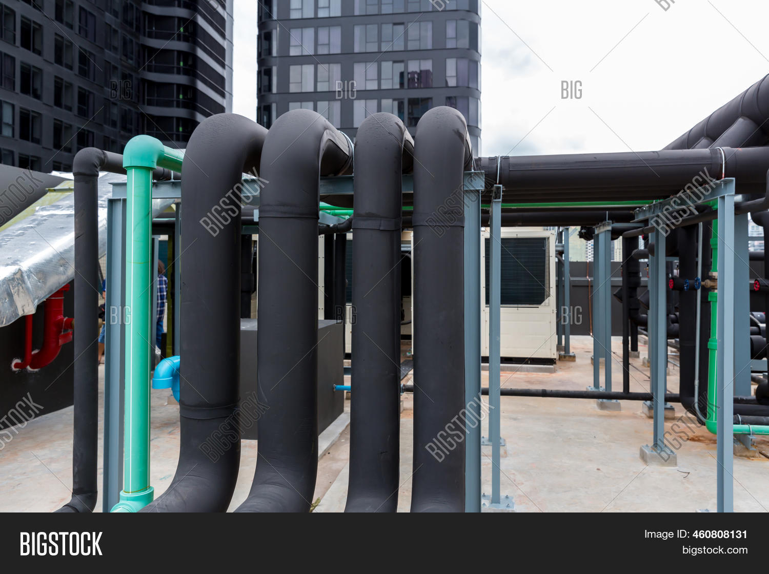 Pipe Air Conditioner Image & Photo (Free Trial) Bigstock