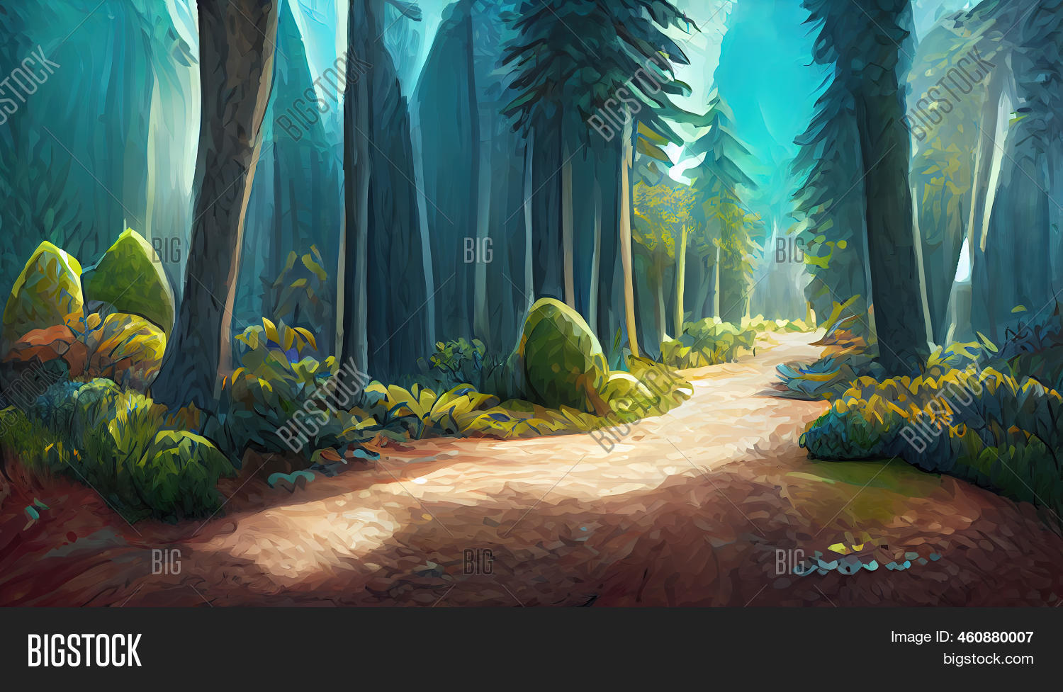 Beautiful Misty Forest Image & Photo (Free Trial) Bigstock