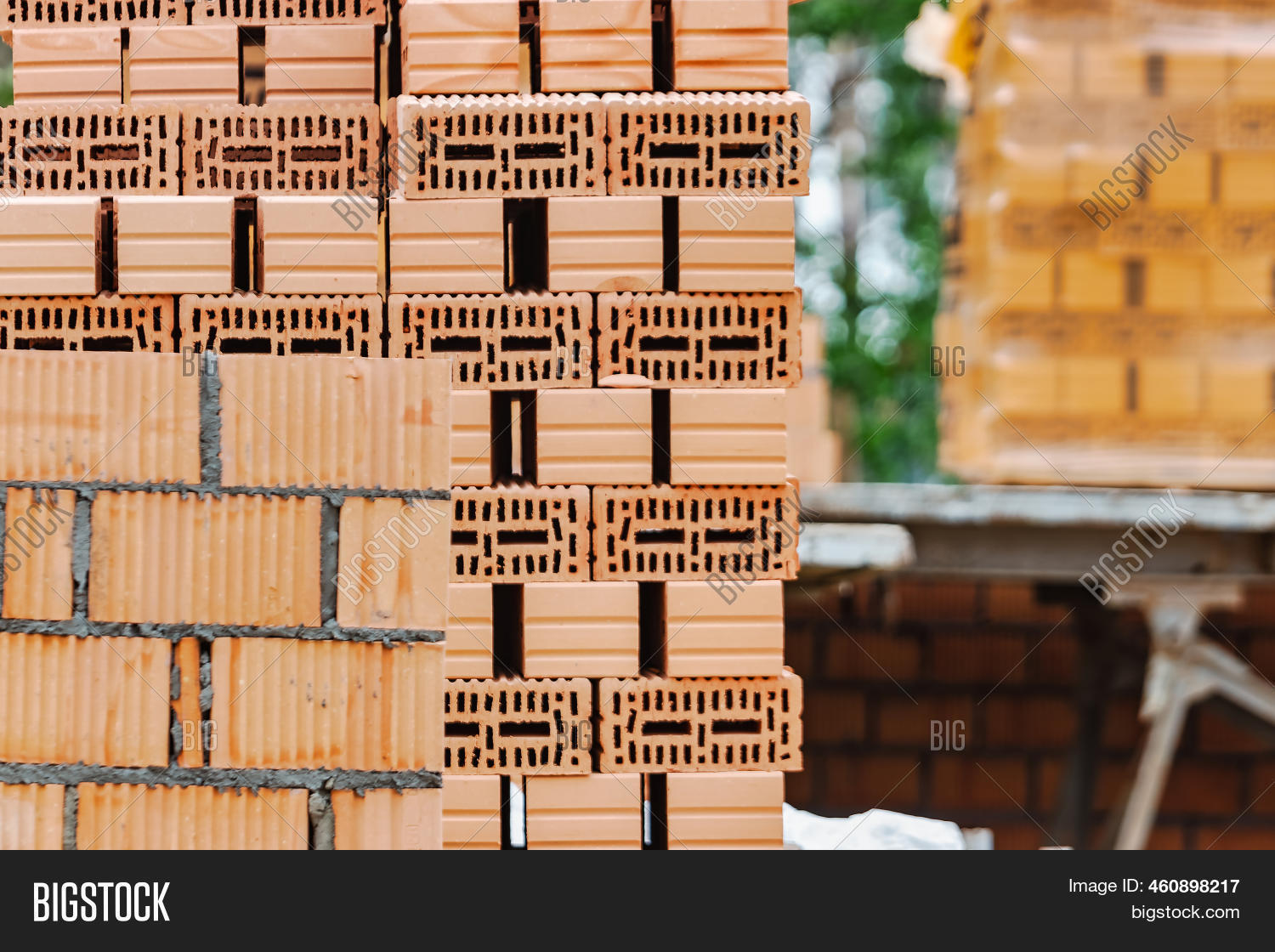 Red Ceramic Bricks Image & Photo (Free Trial) Bigstock