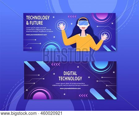 Technology Horizontal Vector & Photo (Free Trial) | Bigstock