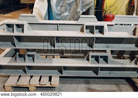 Rust Proof Brand New Painted Primer Paint Steel Metal Construction On Factory