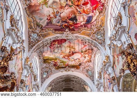 St John The Baptist Church, Steingaden, Bavaria, Germany