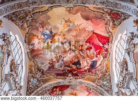 St John The Baptist Church, Steingaden, Bavaria, Germany