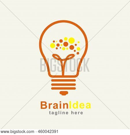 Light Bulb Creative Idea Logo Modern Technology Innovation Design. Innovation Icon Simple Sign. Inno