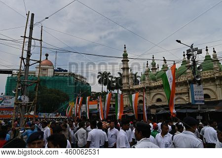 Kolkata, West Bengal, India - 21st July 2022 : All India Trinamool Congress Party, Aitc Or Tmc, At E
