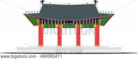 Injeongmun Gate Changedoekgung Palace In Seoul South Korea