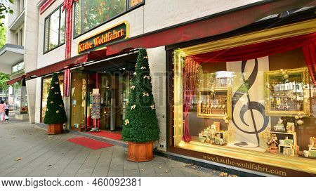 Berlin, Germany. 16 August 2022.  Käthe Wohlfahrt Specialist Christmas Store At Famous Kurfürstendam