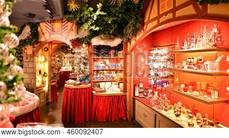 Berlin, Germany. 16 August 2022.  Käthe Wohlfahrt Specialist Christmas Store At Famous Kurfürstendam
