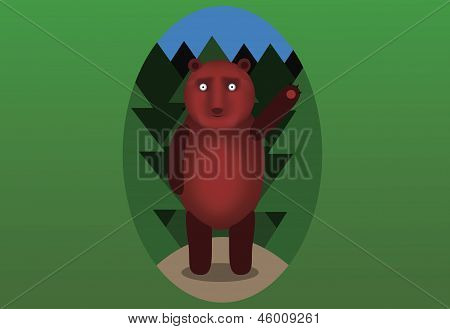 クマとの森