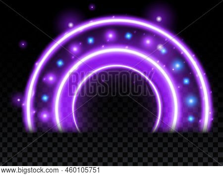 Normal Magic Arc Purple Magic Arc. Vector & Photo (Free Trial) | Bigstock