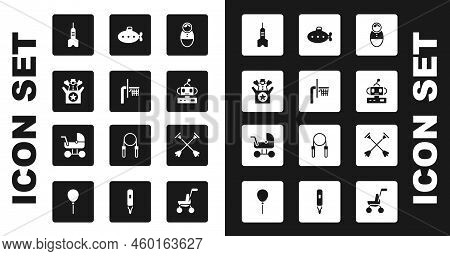 Set Tumbler Doll Toy, Basketball Backboard, Jack In The Box, Dart Arrow, Robot, Submarine, Arrow Wit