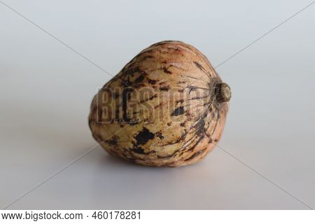 Ripe Red Custard Apple Fruit Or Annona Reticulata Bullocks Heart. A Fruit Which Is Vary In Shape