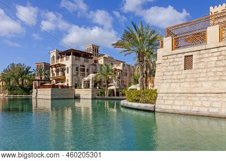 Dubai, United Arab Emirates - April 19, 20222: Jumeirah Resort Hotels In Dubai.