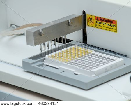 Hospital Laboratories, Automatic Biochemical Analyzer, Laboratory Concept, Macro