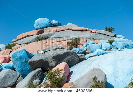 Painted Rocks, Tafraoute, Morocco