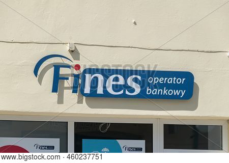 Krosno, Poland - June 12, 2022: Logo And Sign Of Fines.