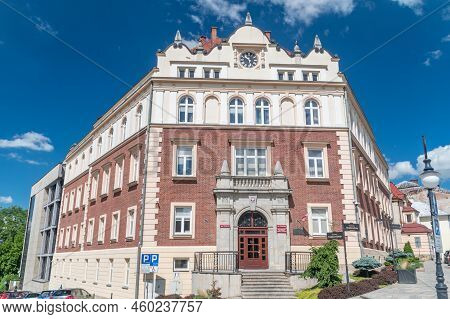 Krosno, Poland - June 12, 2022: District Court In Krosno.