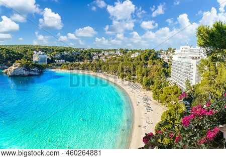 Landscape With Cala Galdana Beach, Menorca Island, Spain