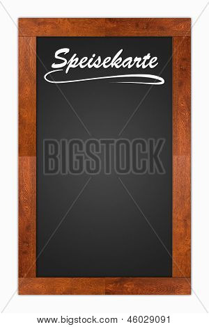 Speisekarte