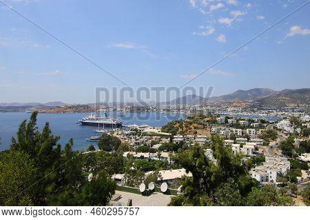 Bodrum,turkey. 11 August 2022: Bodrum Is One Of The Places Where Local And Foreign Tourists Come Hea