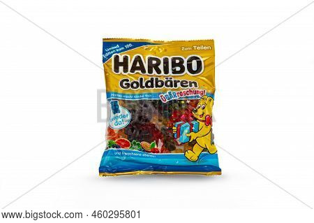 Wetzlar, Germany 2022-08-02: Haribo Gold Bears Limited Edition